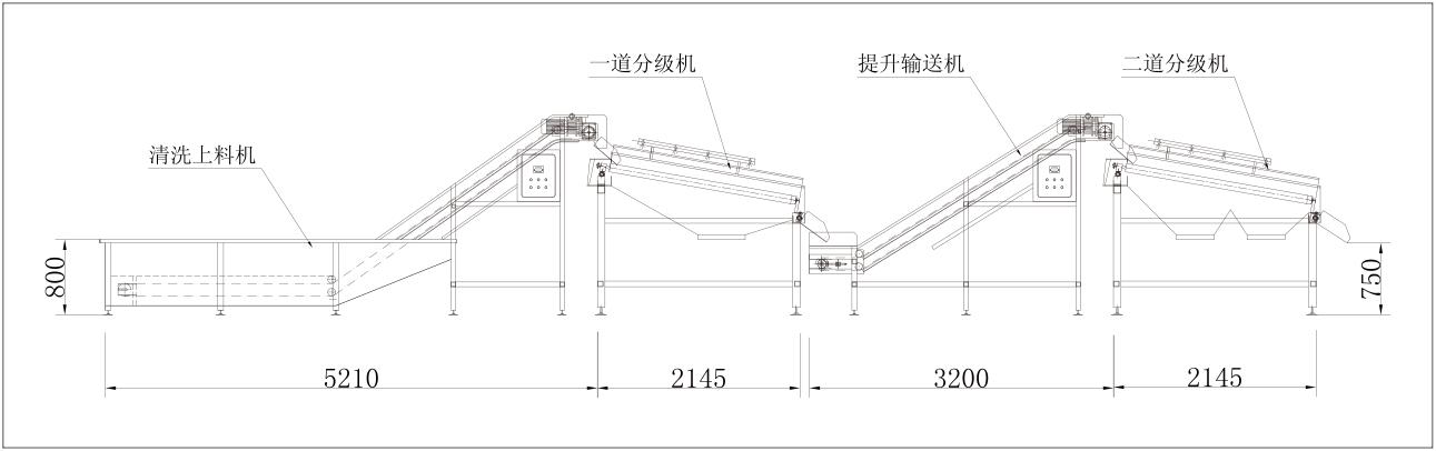 青占鱼分级线